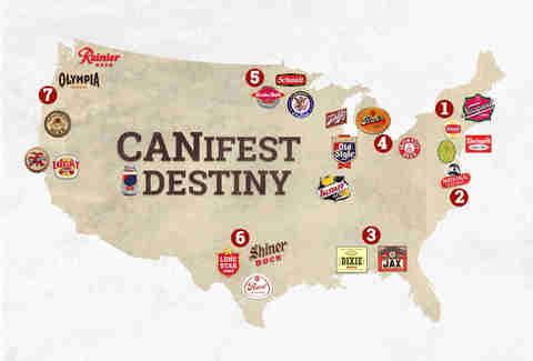 canifest destiny map